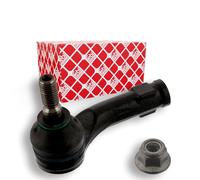 febi bilstein 40833 Tie Rod End with nut, pack of one | Compatible with: Ford B-Max, Ecosport, Fiesta V Van, Fiesta VI, Fiesta VI Van, K III, K III Notchback
