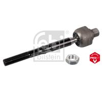 febi bilstein Inner Tie Rod 41912 with counter-nut, pack of one