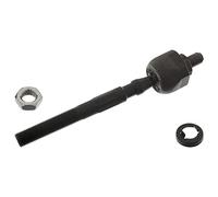 febi bilstein 42203 Inner Tie Rod without tie rod end, with nut and locking plate, pack of one