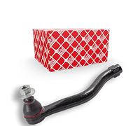 febi bilstein 42242 Tie Rod End with castle nut, cotter pin and grease nipple, pack of one