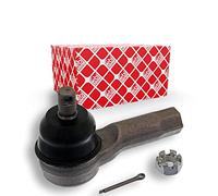febi bilstein 42455 Tie Rod End with castle nut and cotter pin, pack of one