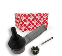 febi bilstein 42471 Tie Rod End with castle nut and cotter pin, pack of one