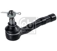 febi bilstein 42490 Tie Rod End with castle nut and cotter pin, pack of one