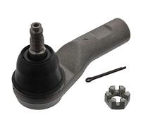 febi bilstein 42720 Tie Rod End with castle nut and cotter pin, pack of one