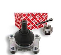 febi bilstein 43031 Ball Joint with castle nut and cotter pin, pack of one