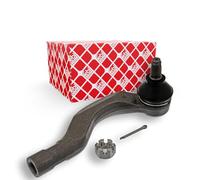 febi bilstein 43153 Tie Rod End with castle nut and cotter pin, pack of one