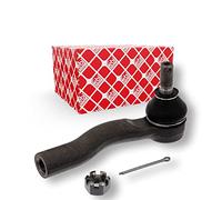 febi bilstein 43160 Tie Rod End with castle nut and cotter pin, pack of one