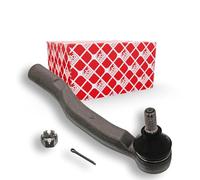 febi bilstein 43237 Tie Rod End with castle nut and cotter pin, pack of one