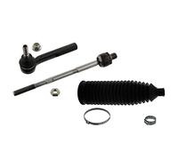 febi bilstein 43731 Tie Rod with steering boot set, pack of one | Compatible with: OPEL ASTRA H, ASTRA H Caravan, ASTRA H GTC, ASTRA H Box/Estate, ASTRA H Notchback, ASTRA H TwinTop