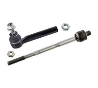 febi bilstein 43779 Tie Rod with end fitting and lock nuts, pack of one