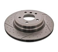 Ferdinand Bilstein Rear Vented Brake Discs 2x for BMW 330D N57D30A (05-13) 323.8mm Set