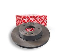 2x Brake disc Front Axle solid 43814 FEBI BILSTEIN for LAND ROVER FREELANDER I