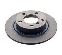 febi bilstein 43822 Brake Disc Set (2 Brake Disc) rear, full, No. of Holes 5