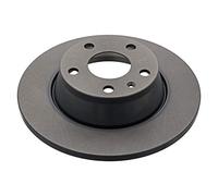 2x Brake Discs Pair Solid fits AUDI TT 8J3, 8J9 2.0D Rear 08 to 14 286mm Set New