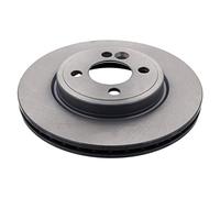 febi bilstein 43858 Brake Disc Set (2 Brake Disc) front, internally ventilated, No. of Holes 4