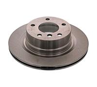 febi bilstein 43867 Brake Disc Set (2 Brake Disc) rear, internally ventilated, No. of Holes 5