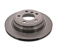 febi bilstein 43868 Brake Disc Set (2 Brake Disc) rear, internally ventilated, No. of Holes 5