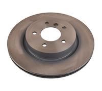 febi bilstein 43906 Brake Disc Set (2 Brake Disc) rear, internally ventilated, No. of Holes 5
