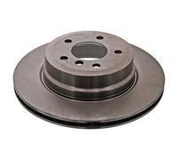 febi bilstein 43914 Brake Disc Set (2 Brake Disc) rear, internally ventilated, No. of Holes 5