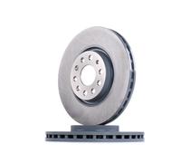 2x Brake Discs Pair Vented fits VW TIGUAN 2.0 Front 2016 on DKZA 314mm Set Febi