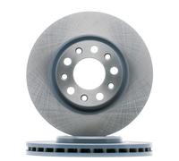 2x Brake Discs Pair Vented fits FIAT 500X 1.4 Front 2014 on 281mm Set 51815312