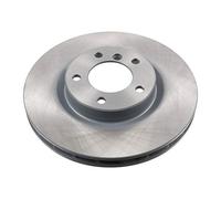 febi bilstein 43971 Brake Disc (1 Brake Disc), (Front Axle right side) front right side, internally ventilated, No. of Holes 5
