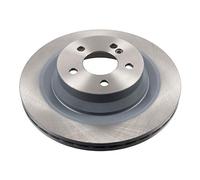 febi bilstein 43977 Brake Disc Set (2 Brake Disc) rear, internally ventilated, No. of Holes 5