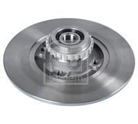 FEBI BILSTEIN 43986 2x Rear Brake Discs Braking Replacement Fits Renault Clio