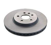 febi bilstein 43987 Brake Disc Set (2 Brake Disc) front, internally ventilated, No. of Holes 5