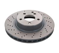 2x Brake Discs Pair Vented Front 312mm 43989 Febi Set A2304210412 A230421041264