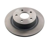 Febi Bilstein Brake Discs 44016 – Solid Rear 277.8mm for Ford Transit Connect 1.8 (2002–2013) – Pair
