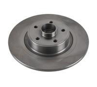 FEBI BILSTEIN Brake Disc 44018 – Rear, with wheel bearing and ABS sensor ring, 1 piece