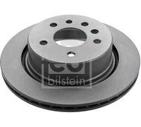 Pair of Rear Brake Disc Fits Omega B OE 93182287 Febi 44045