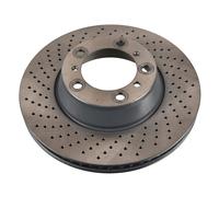 FEBI BILSTEIN 44060 Brake Disc Left Rear Fits Porsche 911 Convertible Targa