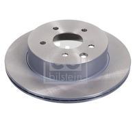 FEBI BILSTEIN 44119 2x Rear Brake Discs Braking Replacement Fits Nissan Renault