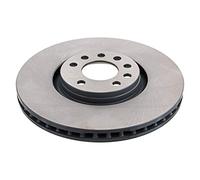 febi bilstein 44122 Brake Disc Set (2 Brake Disc) front, internally ventilated, No. of Holes 5