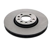 febi bilstein 44130 Brake Disc Set (2 Brake Disc) front, internally ventilated, No. of Holes 5