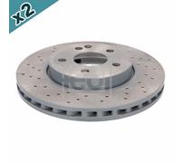 FEBI BILSTEIN 44188 Brake Disc Front Fits Mercedes-Benz A-Class B-Class CLA