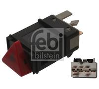 FEBI BILSTEIN Hazard Light Switch 44393 - With Relay - Pack of 1