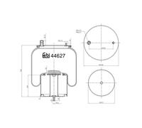 FEBI BILSTEIN 44627 Boot, air suspension