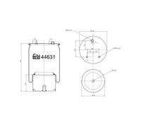 FEBI BILSTEIN 44631 Boot, air suspension