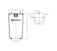 FEBI BILSTEIN 44633 Boot, air suspension