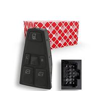 febi bilstein 44677 Switch Unit for power window regulator, mirror adjustment and mirror heating, pack of one