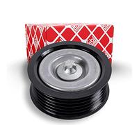 febi bilstein 44976 Idler Pulley for auxiliary belt, with screw, pack of one