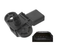 boost pressure sensor map sensor 45079 FEBI BILSTEIN for SEAT VW AUDI SKODA