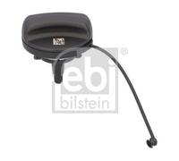 febi bilstein Fuel Filler Cap 45359 with securing strap, not lockable, 1 unit, black