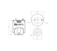 FEBI BILSTEIN 45672 Boot, air suspension