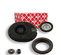 febi bilstein 45691 Strut Top Mounting with integrated roller bearing, spring plate and nuts, pack of one