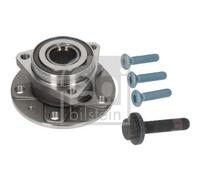 febi bilstein 46334 Wheel Bearing Kit with wheel hub, drive shaft screw and fastening screws, pack of one