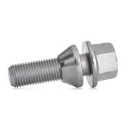 FEBI BILSTEIN Wheel Bolt 46654 M14 x 1,5 Conical Seat F 27 10.9 for light alloy rims, for steel rims 19 Zink flake coated Steel Male Hex